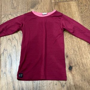 Wee woolie kids 100% merino wool base layer